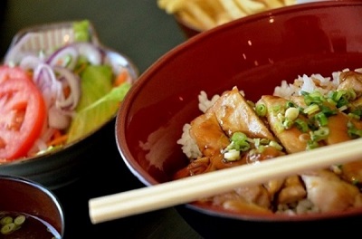 Chicken Teriyaki With Original Ceviche DOZO Sauce